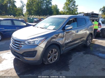 Lot #3050080743 2016 HYUNDAI SANTA FE SPORT 2.4L