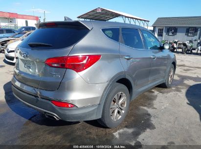 Lot #3050080743 2016 HYUNDAI SANTA FE SPORT 2.4L