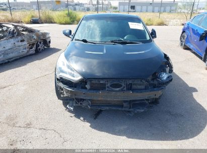 Lot #3035089390 2013 HYUNDAI VELOSTER TURBO W/BLUE