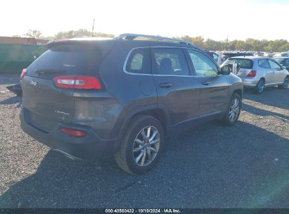 Lot #3035707704 2016 JEEP CHEROKEE LIMITED