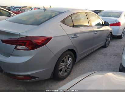 Lot #2990349325 2020 HYUNDAI ELANTRA SEL