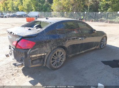 Lot #2995300084 2011 INFINITI G37X