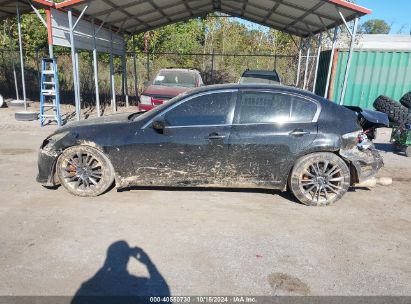 Lot #2995300084 2011 INFINITI G37X