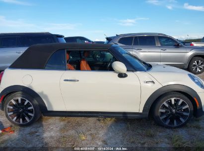 Lot #2995300072 2021 MINI CONVERTIBLE COOPER