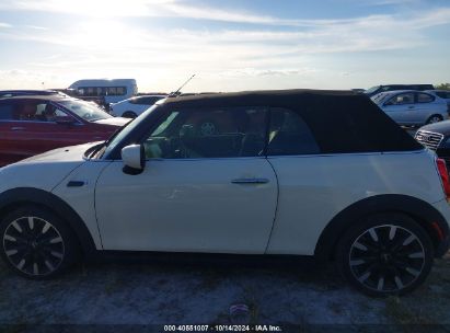 Lot #2995300072 2021 MINI CONVERTIBLE COOPER