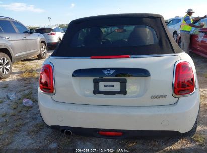 Lot #2995300072 2021 MINI CONVERTIBLE COOPER