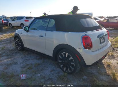 Lot #2995300072 2021 MINI CONVERTIBLE COOPER