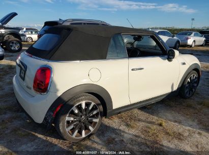 Lot #2995300072 2021 MINI CONVERTIBLE COOPER