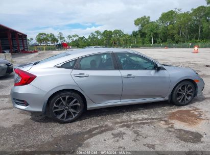 Lot #3035707705 2020 HONDA CIVIC SPORT