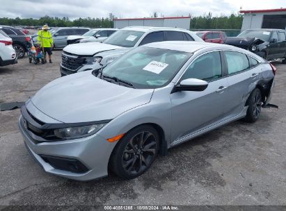 Lot #3035707705 2020 HONDA CIVIC SPORT