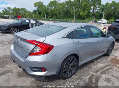 Lot #3035707705 2020 HONDA CIVIC SPORT