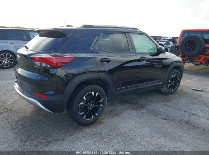 Lot #3037548891 2022 CHEVROLET TRAILBLAZER AWD LT