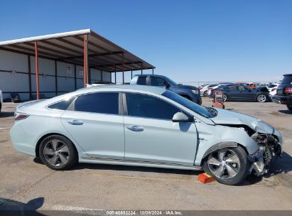 Lot #3034053675 2016 HYUNDAI SONATA HYBRID LIMITED