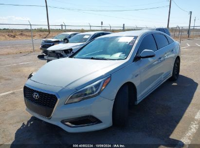 Lot #3034053675 2016 HYUNDAI SONATA HYBRID LIMITED