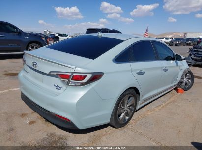 Lot #3034053675 2016 HYUNDAI SONATA HYBRID LIMITED