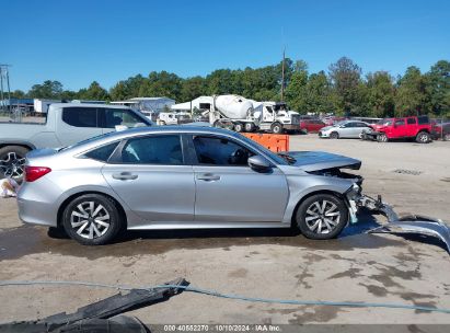 Lot #2992817590 2022 HONDA CIVIC LX