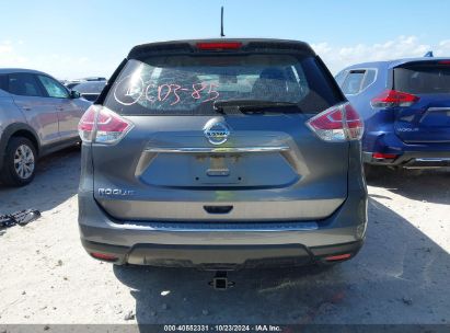 Lot #2992824702 2016 NISSAN ROGUE S