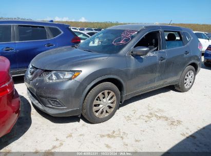 Lot #2992824702 2016 NISSAN ROGUE S