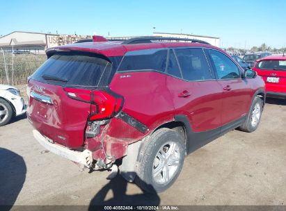 Lot #2996533820 2020 GMC TERRAIN AWD SLE