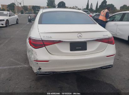 Lot #2992833065 2022 MERCEDES-BENZ S 500 4MATIC