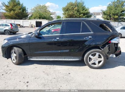 Lot #3042571267 2014 MERCEDES-BENZ ML 550 4MATIC