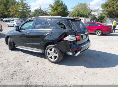 Lot #3042571267 2014 MERCEDES-BENZ ML 550 4MATIC