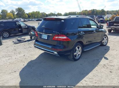 Lot #3042571267 2014 MERCEDES-BENZ ML 550 4MATIC