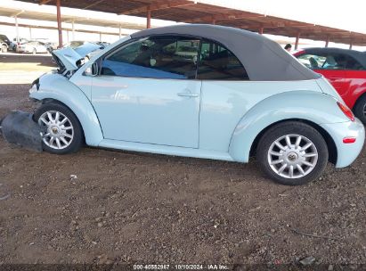 Lot #3035707882 2005 VOLKSWAGEN NEW BEETLE GLS