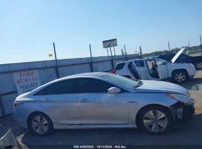 Lot #3056473702 2014 HYUNDAI SONATA HYBRID LIMITED