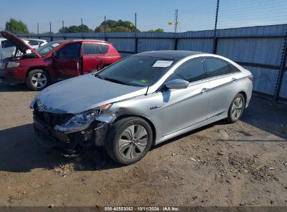 Lot #3056473702 2014 HYUNDAI SONATA HYBRID LIMITED