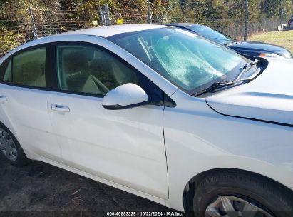 Lot #2996533813 2022 KIA RIO LX