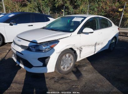 Lot #2996533813 2022 KIA RIO LX