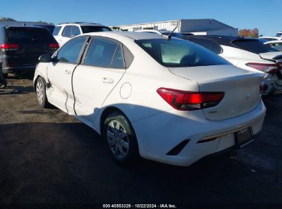 Lot #2996533813 2022 KIA RIO LX