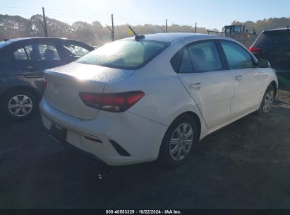 Lot #2996533813 2022 KIA RIO LX