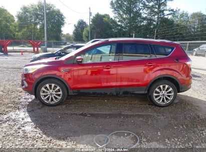 Lot #2992829934 2018 FORD ESCAPE TITANIUM