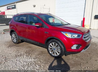 Lot #2992829934 2018 FORD ESCAPE TITANIUM