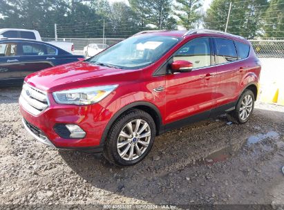 Lot #2992829934 2018 FORD ESCAPE TITANIUM