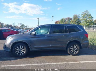 Lot #3010285973 2019 HONDA PILOT EX