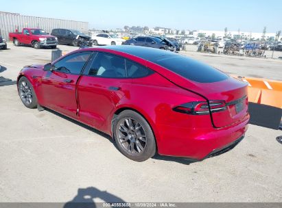 Lot #2992833063 2023 TESLA MODEL S DUAL MOTOR ALL-WHEEL DRIVE/STANDARD RANGE