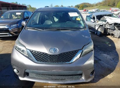 Lot #2996533810 2016 TOYOTA SIENNA SE PREMIUM 8 PASSENGER