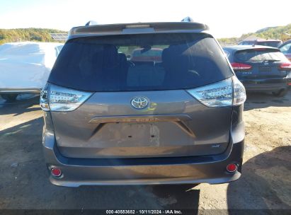 Lot #2996533810 2016 TOYOTA SIENNA SE PREMIUM 8 PASSENGER