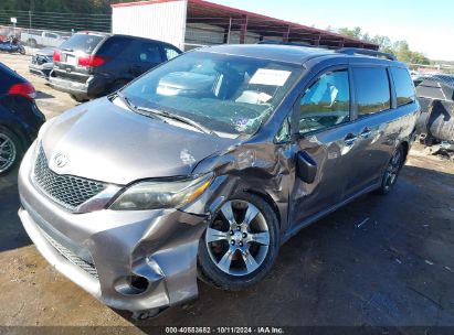 Lot #2996533810 2016 TOYOTA SIENNA SE PREMIUM 8 PASSENGER