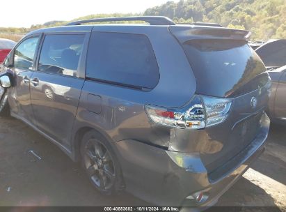 Lot #2996533810 2016 TOYOTA SIENNA SE PREMIUM 8 PASSENGER