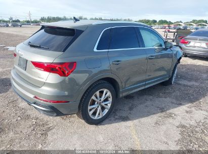 Lot #2996533802 2021 AUDI Q3 PREMIUM 45 TFSI S LINE QUATTRO TIPTRONIC