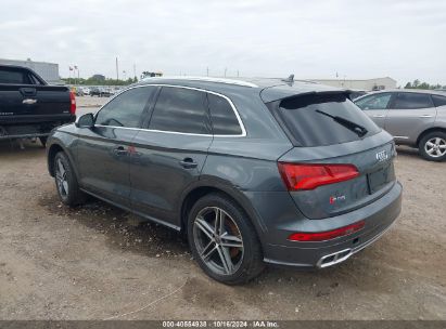 Lot #3050084077 2018 AUDI SQ5 3.0T PREMIUM PLUS