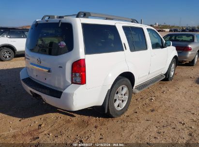 Lot #3035086814 2008 NISSAN PATHFINDER SE