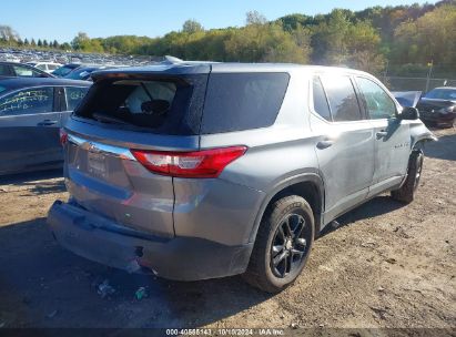 Lot #3035086810 2021 CHEVROLET TRAVERSE FWD LS