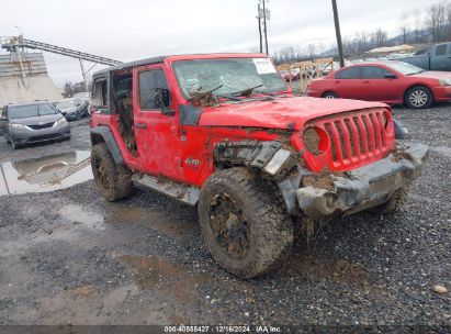 Lot #3051077872 2019 JEEP WRANGLER UNLIMITED SPORT S 4X4