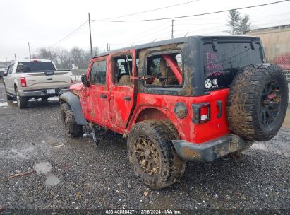 Lot #3051077872 2019 JEEP WRANGLER UNLIMITED SPORT S 4X4