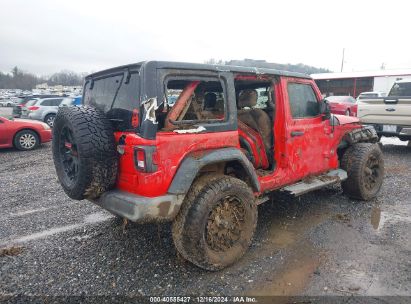 Lot #3051077872 2019 JEEP WRANGLER UNLIMITED SPORT S 4X4